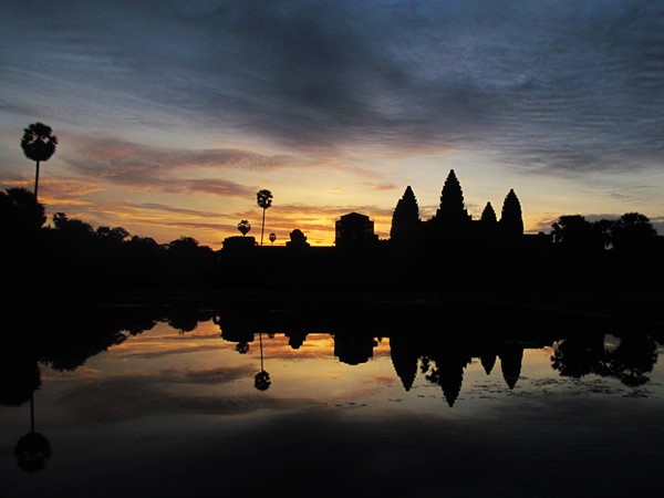 Angkor Wat'ta Gün Doğumu Anı, Siem Reap