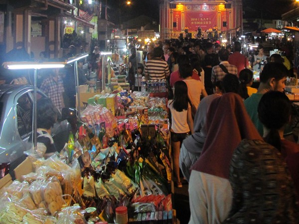 Jonker Street Sokak Pazarı - Malezya