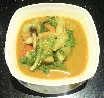 Sebzeli Noodle - The White Rose, Battambang - Kamboçya