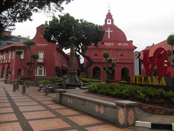 Melaka - Dutch Square - melaka'da gezilecek yerler