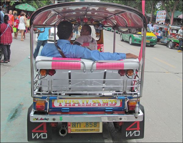 Chatuchak'ta bir Tuktuk, Tayland
