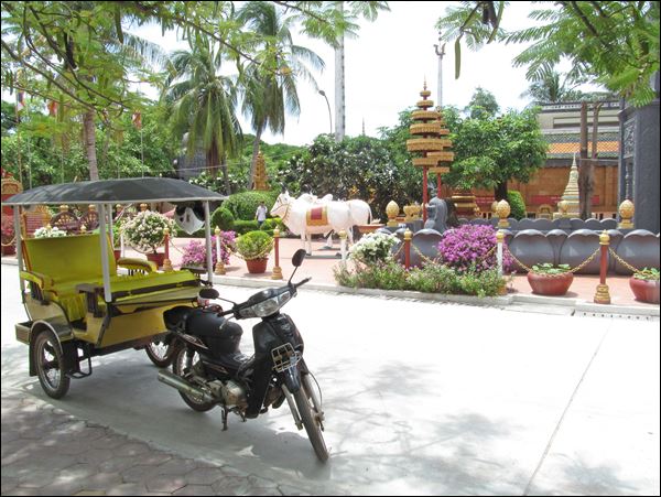 Tuktuk - Siem Reap, Kamboçya