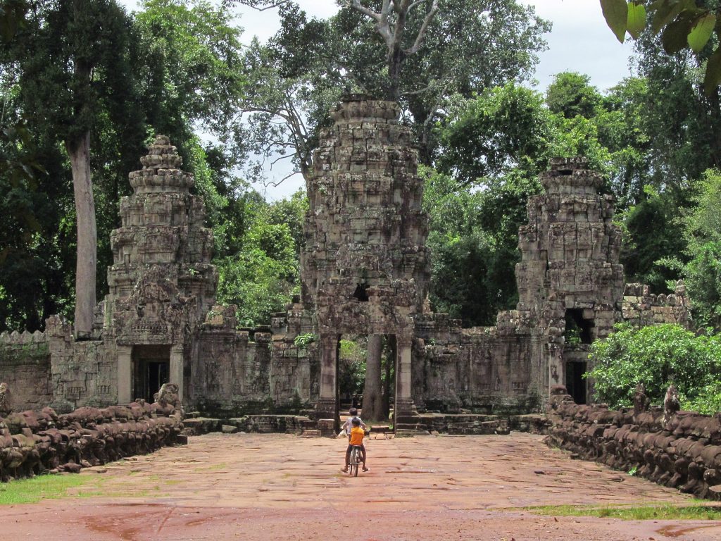 Preah Khan'ın Girişi - Siem Reap, Kamboçya