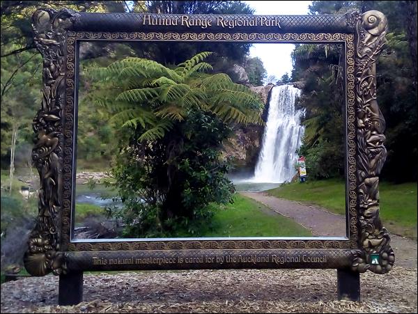 Hunua Şelalesi, Auckland - Yeni Zelanda