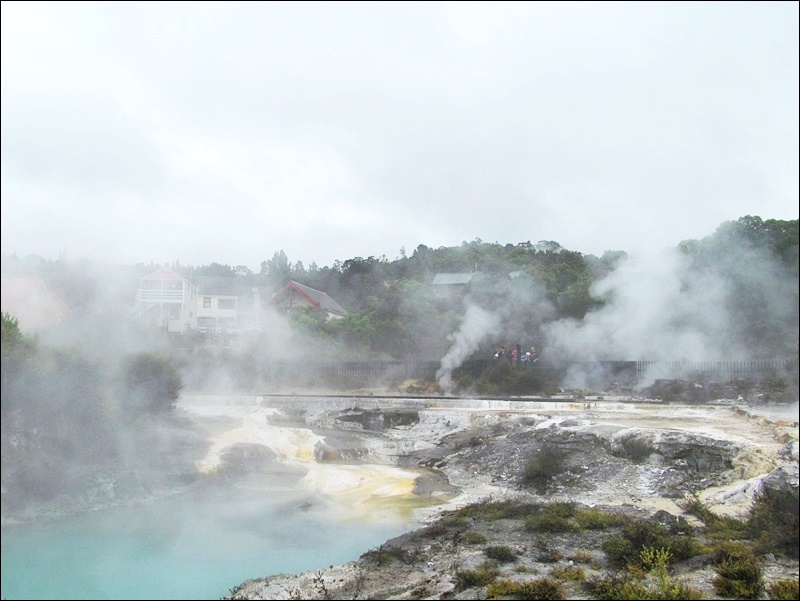 Whakarewarewa Maori Köyü - Rotorua, Yeni Zelanda