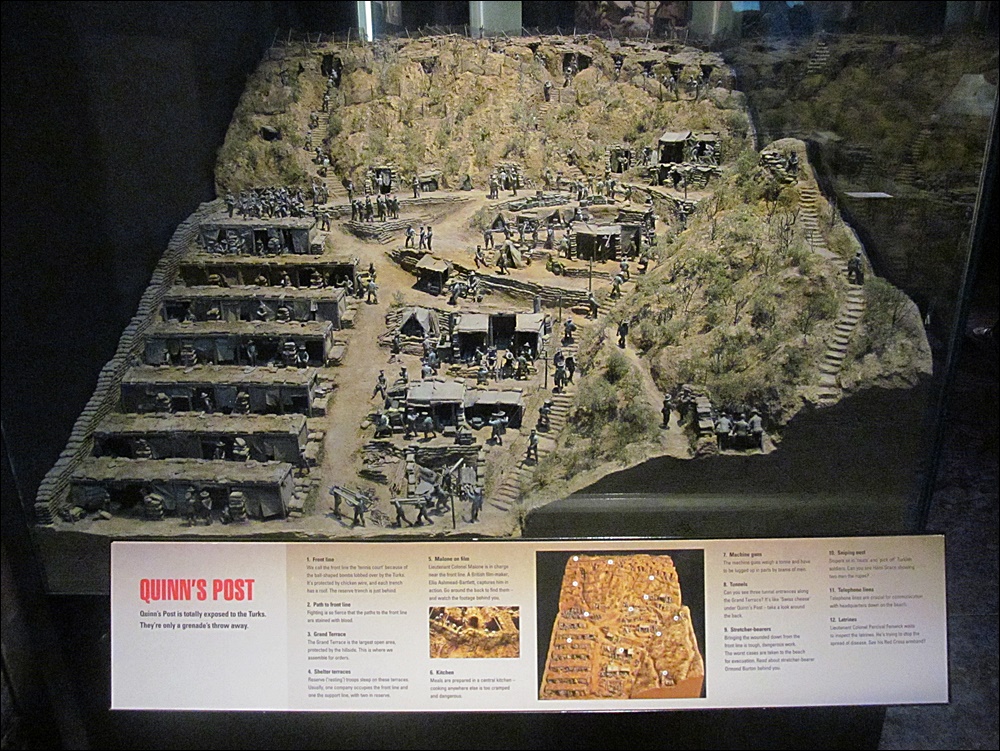 Quinn's Post, Te Papa Müzesi - Yeni Zelanda Rehberi