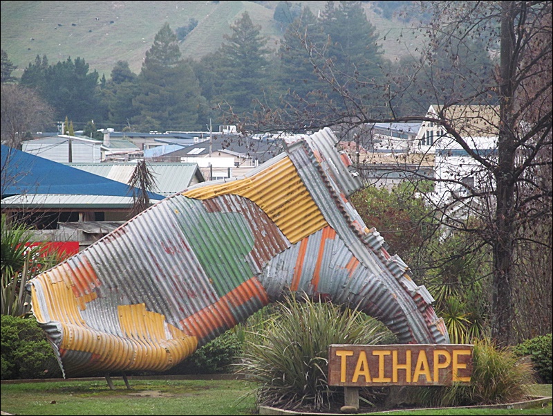 World's gumboot capital: Taihape, New Zealand
