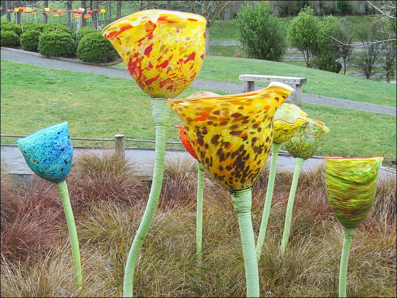 Lava Glass Studio's Sculpture Garden, Taupo - New Zealand