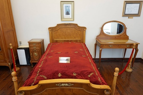 Atatürkün-Kullandığı-Yatak-Samsun-Gazi-Müzesi