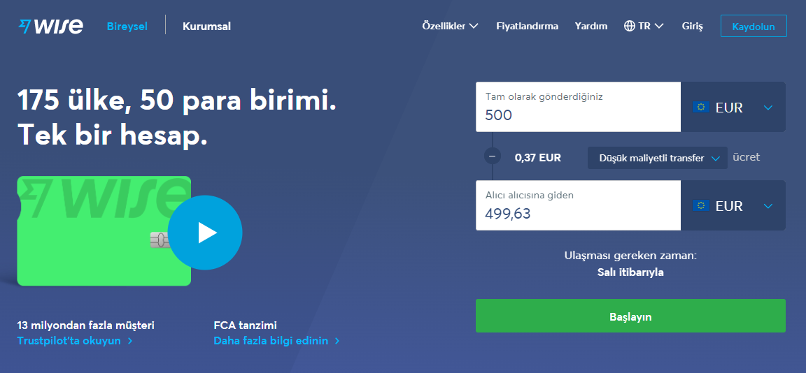 Yurtdışı Para Transferi Yöntemi